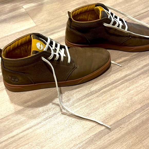 Timberland Bayham leather/fabric chukka size 11 - Picture 2 of 6